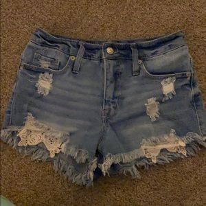 Mossimo Jean shorts (size 25)